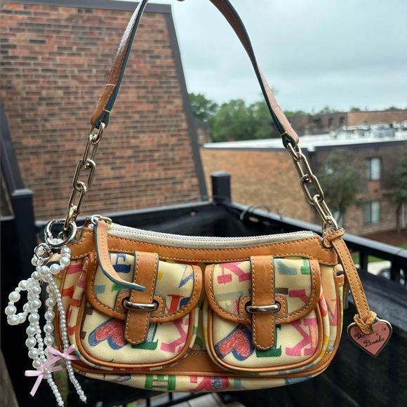 Dooney & Bourke Colorful Graffiti Mini Bag🎨 - Picture 15 of 16
